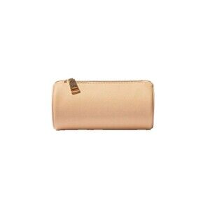 OTM Collection Saint Tropez Petite Cosmetic Bag Vegan Leather Champagne Color
